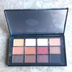 Twelve color eyeshadow palette